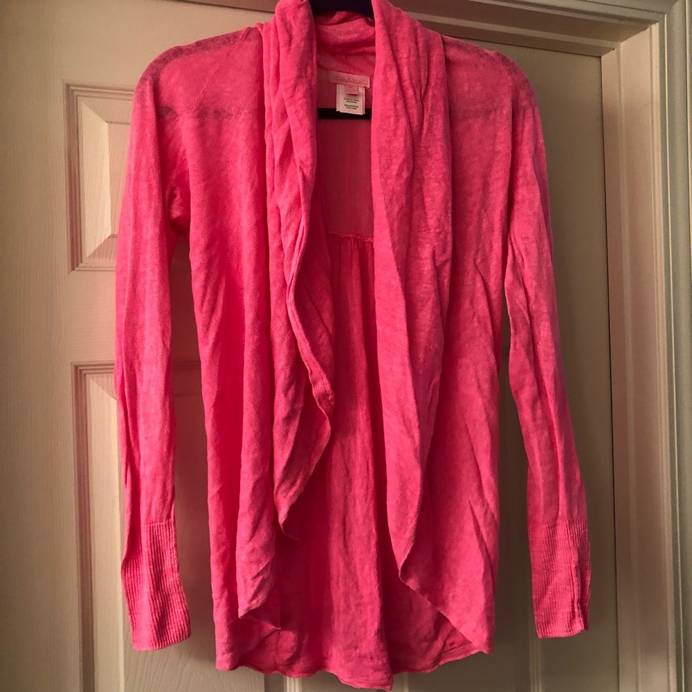 Lilly Pulitzer pink cardigan size medium